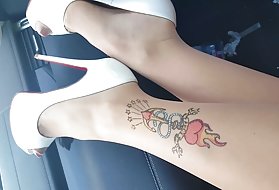 Môj pančuchové nohavice nohy členok tetovanie porno, kde kričať