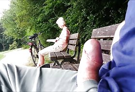 Teaser - verejné striekanie pre babičku park verejnej anime porno